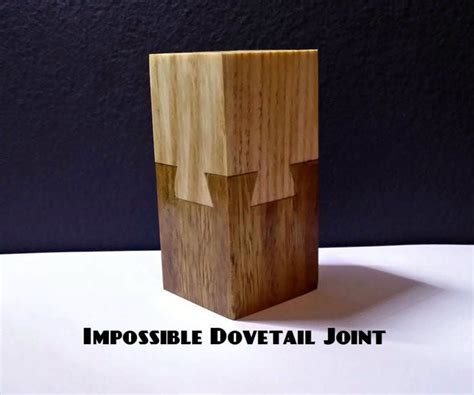 making impossible dovetail box metal|impossible dovetail joint puzzle pdf.